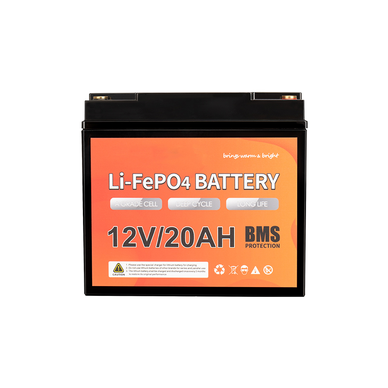 Pacáiste Battery Litiam Stórála Fuinnimh 12V 20Ah