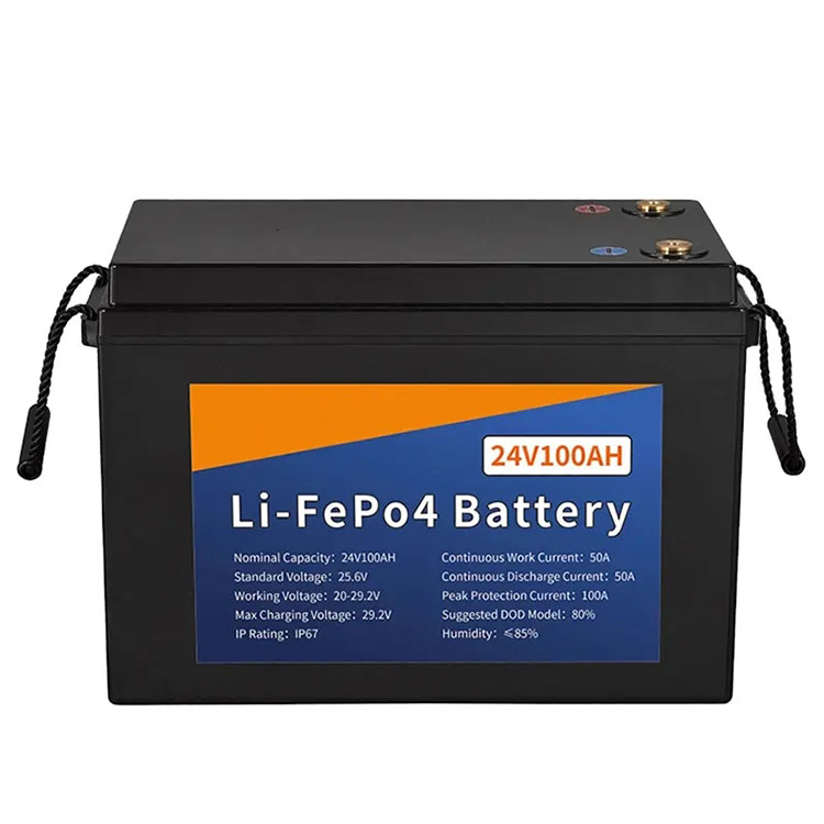 Pacáiste Battery Litiam Stóráil Fuinnimh 25.6V 100Ah